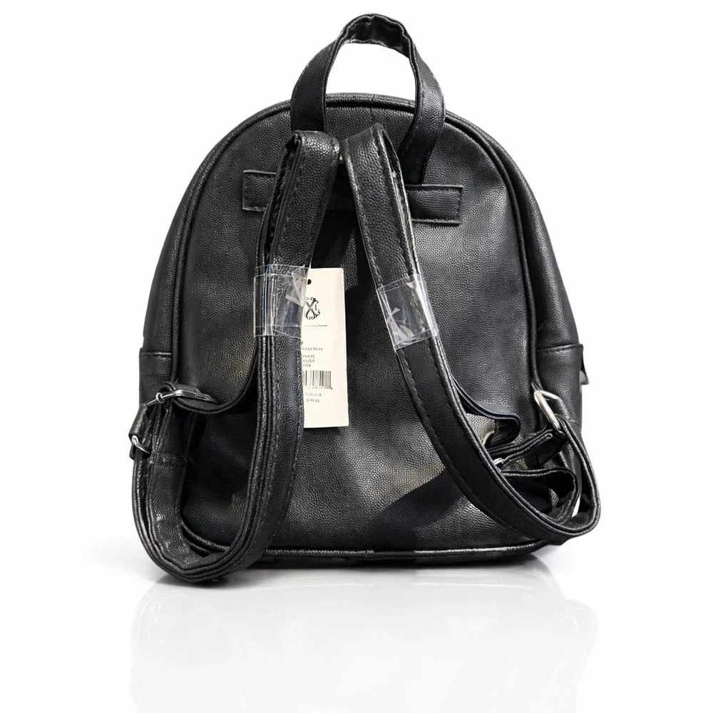 CXL by Christian Lacroix Pine Caviar Black Leather Backpack- NWT